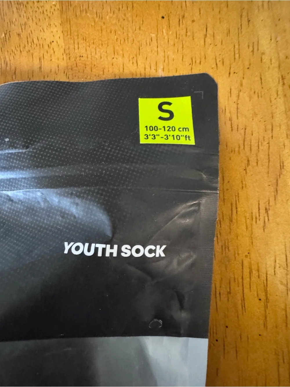 adidas Black Athletic Soccer Socks with Shin Guard Sleeve New Youth Small